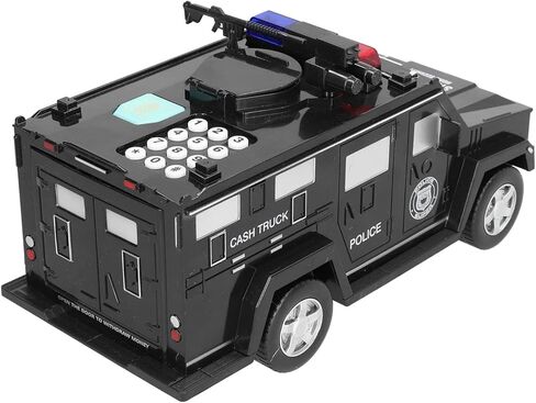 Armored Car Money Piggy Bank for Kids, Electronic Piggy Banks, Electronic Car Money Bank, Cool Armored Car Bank Password Bank for Birthday Festival Girls Boys Friends in Kuwait