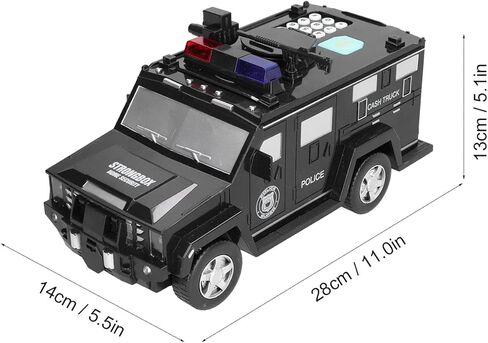 Armored Car Money Piggy Bank for Kids, Electronic Piggy Banks, Electronic Car Money Bank, Cool Armored Car Bank Password Bank for Birthday Festival Girls Boys Friends in Kuwait