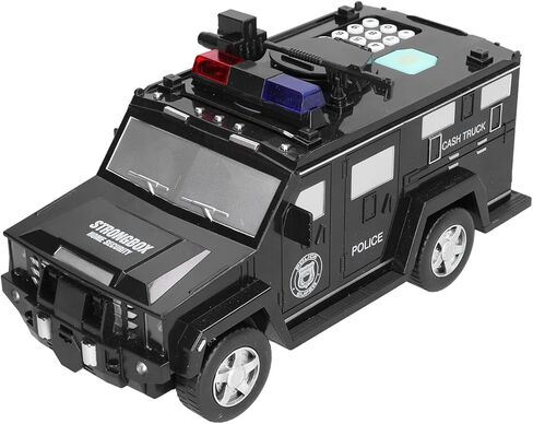 Armored Car Money Piggy Bank for Kids, Electronic Piggy Banks, Electronic Car Money Bank, Cool Armored Car Bank Password Bank for Birthday Festival Girls Boys Friends in Kuwait