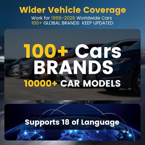 OBD2 Scanner Diagnostic Tool - 4 System BIDirectional Scan Tool for Car 10 Resets Services Active Test Oil/EPB/SAS/TPMS/Throttle/INJEC Auto VIN Lifetime Update in Saudi Arabia