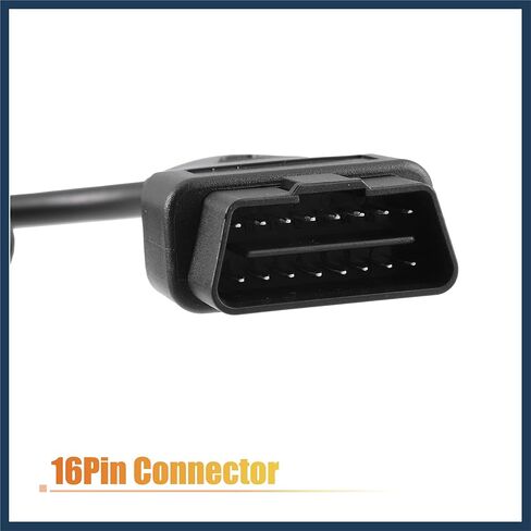 OBDII OBD2 Main Cable Diagnostic Tool Adapter Connector Cable for Launch X431 CRP129 CRP123 Creader VII and VIII Stylish Design in Kuwait