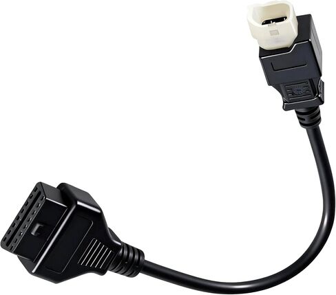 OBD2 to 4 Pin Diagnostic Cable Adapter Compatible with Honda Motorcycle ATV, Fits for K-Line Models, Not CAN Models, for Standard 16 Pin OBD2 Type Plug to the Honda 4 Pin Plug in Saudi Arabia