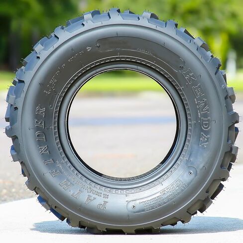 مجموعة من 4 (أربعة) إطارات Kenda K530 Pathfinder A/T ATV ​​UTV لجميع التضاريس للطرق الوعرة - 25x10.00-12 25x10-12 25x10x12 45N نطاق تحميل 4 طبقات BSW جدار جانبي أسود in Kuwait