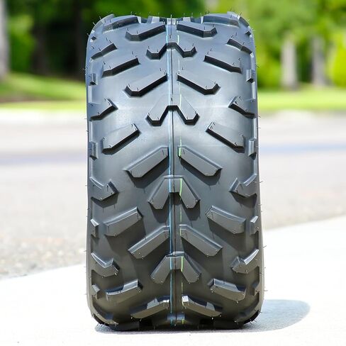 مجموعة من 4 (أربعة) إطارات Kenda K530 Pathfinder A/T ATV ​​UTV لجميع التضاريس للطرق الوعرة - 25x10.00-12 25x10-12 25x10x12 45N نطاق تحميل 4 طبقات BSW جدار جانبي أسود in Kuwait