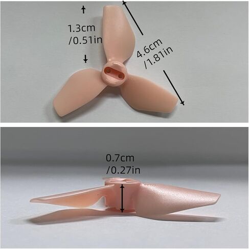 4PCS Drone Propellers for DJI NEO Drone, Low-Noise Quick-Release Replacement Blades, Pink in Saudi Arabia