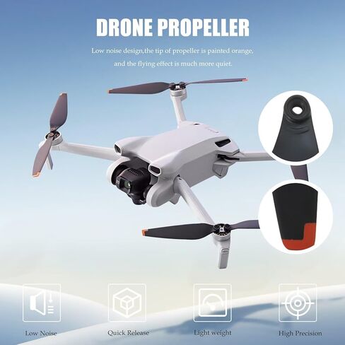 New 32 Pcs Replacement Propeller Blades for DJI Mini 3 Drone, Low-Noise Quick-Release Accessories (Not for Mini 3 Pro) in Kuwait