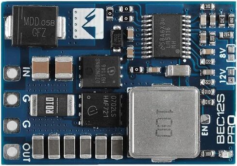 MATEKSYSSYS 12S Pro BEC - 9-55V to 5V/8V/12V - 5A - 0.5 - Blue in Kuwait