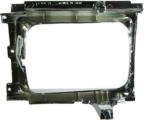 DAT AUTO PARTS غطاء حافة الباب الأمامي الأيسر للسائق الأمامي يناسب 1987-1989 Toyota 4Runner SR5، 1986-1988 Toyota Pickup Truck SR5 Deluxe، بلاستيك مطلي بالكروم، يستبدل TO2512107 in Kuwait
