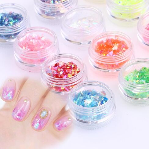Set of 24 Chunky Glitter for Crafts, Cosmetic Art and Decorative Projects in Kuwait