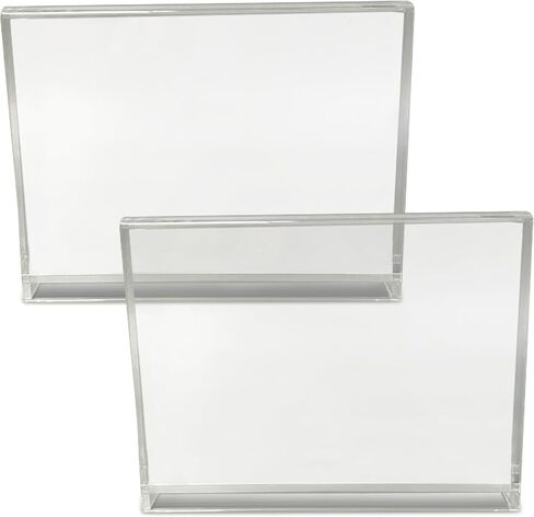 2-Pcs Acrylic Protector Transparent Storage Cases Compatible with N64/SNES Game Boxes – Anti-Dust - Scracth Free - Clear Cases Made Extra Strong in Saudi Arabia
