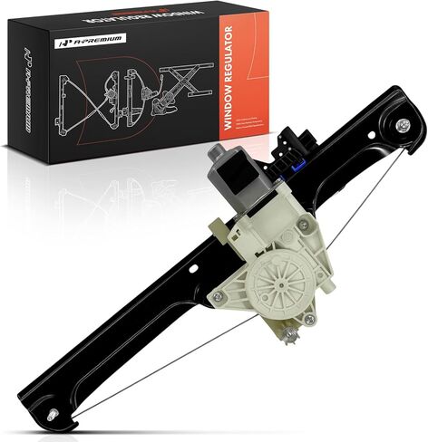 A-Premium Rear Left Driver Side Electric Power Window Regulator with Motor Compatible with Porsche Panamera 2017-2023 in Kuwait