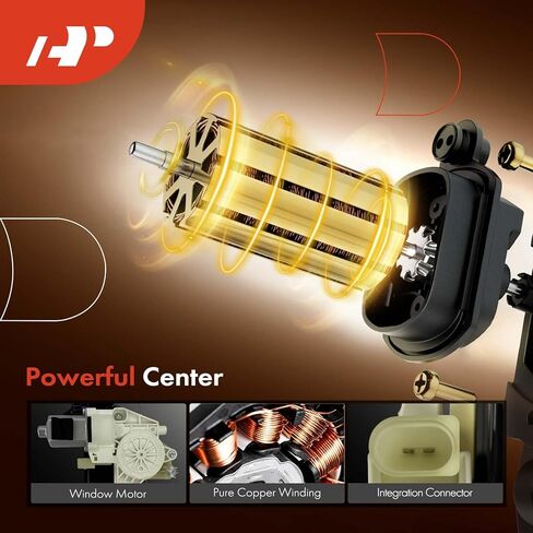 A-Premium Rear Left Driver Side Electric Power Window Regulator with Motor Compatible with Porsche Panamera 2017-2023 in Kuwait