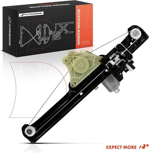 A-Premium Rear Left Driver Side Electric Power Window Regulator with Motor Compatible with Porsche Panamera 2017-2023 in Kuwait