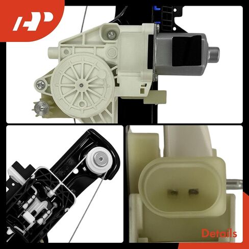 A-Premium Rear Right Passenger Side Electric Power Window Regulator with Motor Compatible with Porsche Panamera 2017-2023 in Kuwait