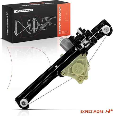 A-Premium Rear Right Passenger Side Electric Power Window Regulator with Motor Compatible with Porsche Panamera 2017-2023 in Kuwait