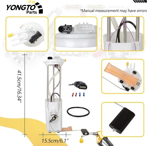 Fuel Pump Module Assembly E3947M Compatible with Chevrolet GMC C1500 C2500 C3500 K1500 K2500 K3500 1997 1998 1999 2000 4.3L 5.0L 5.7L 7.4L Replace OE FG0086 19177226 25314321 in Kuwait