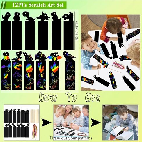 204Pcs Dinosaur Party Favors Bulk for 12 Kids, Dino Goodie Bags Stuffers Include 10 Styles Stuff for Dinosaur Birthday Decorations Supplies, Return Gifts,Goody Bags Filler,Pinata Fillers in Saudi Arabia