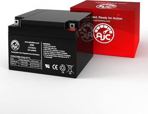 AJC 12V 26Ah Sealed Lead Acid Battery in Kuwait