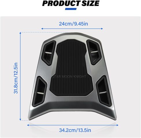 R1300GSA Pillion Luggage Plate Kit For BMW R1300GS R 1300 GS Adventure Passenger Seat Cowl Fairing Rails Cover Accessories 2024 2025 (Black) in Saudi Arabia
