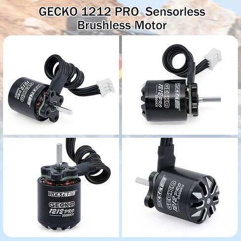 Surpass Hobby 1212Pro 3500KV Brushless Motor for 1/18 TRX4M / HPI Venture18 /scent-18 / HobbyPlus CR18 / 1/24 RC Crawlers Upgrade in Kuwait