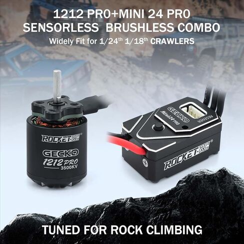 Surpass Hobby 1212Pro 3500KV Brushless Motor for 1/18 TRX4M / HPI Venture18 /scent-18 / HobbyPlus CR18 / 1/24 RC Crawlers Upgrade in Kuwait