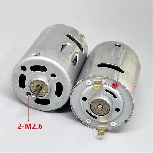 RS-385SH-2270 385 Motor DC 12V 18V 24V 20500RPM High Speed Carbon Brush 28mm Electric Motor 1Pcs in Saudi Arabia