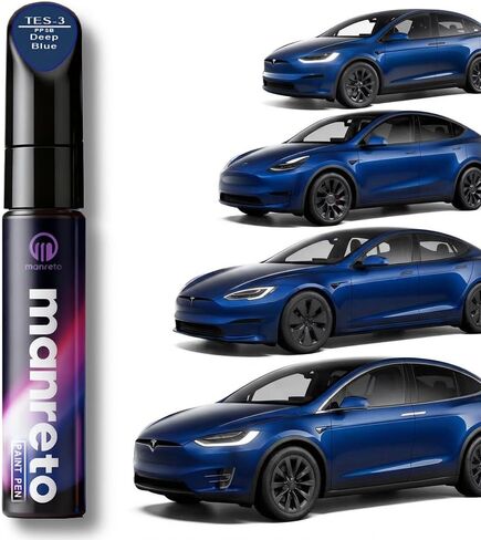 Solid Black Car Paint Touch Up Pen, Exact Color Match Car Scratch Remover - Effective Car Paint Scratch Repair for Deep Scratches & Rock Chips, Fast Drying & Car Wash Safe, Touch Up Paint for Cars in Saudi Arabia