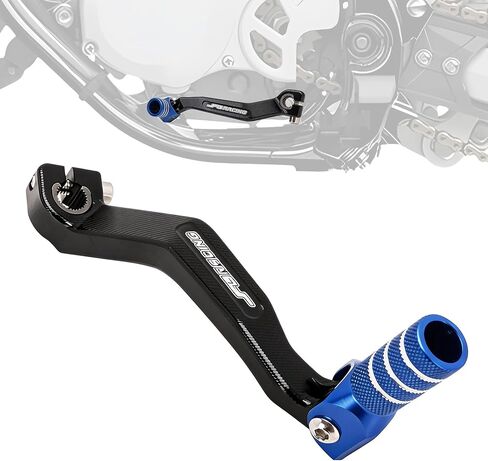 JFG RACING Dirt Bike Shifter، ذراع ناقل الحركة للدراجات النارية القابل للطي CNC YZ85 2002-2024/YZ65 2018-2024/YZ125 YZ250 05-24/YZ125X 17-23/YZ250X 16-23/YZ125G YZ250G 2016-أزرق in Saudi Arabia