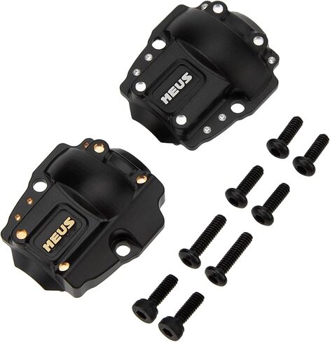 MEUS RACING Ascent-18 Apex غطاء أمامي نحاسي وأغطية تفاضلية من الألومنيوم الخلفي لـ Redcat Ascent-18 Apex 1/18 RC أجزاء ترقية الزاحف in Kuwait
