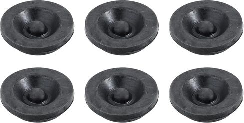 X AUTOHAUX 6pcs 1.46" Trailer Hub Dust Cap Rubber Grease Plugs for Dexter EZ Lube Trailer Camper in Kuwait