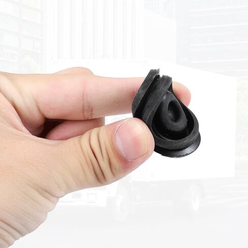 X AUTOHAUX 6pcs 1.46" Trailer Hub Dust Cap Rubber Grease Plugs for Dexter EZ Lube Trailer Camper in Kuwait