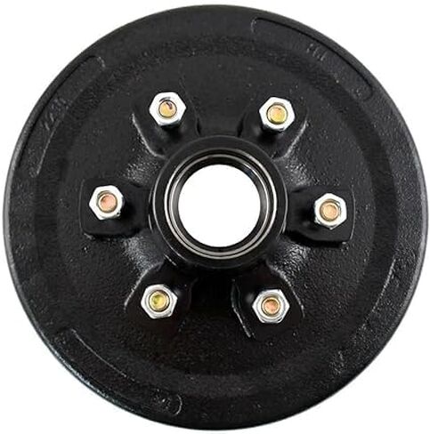 10" x 2-1/4" Trailer Brake Hub Drum Kit 5 on 4.5" for 3500 lb Axles, 5 Bolt 1/2"-20, Replacement Assembly L68149/L44649, 22001K 008-247-05 84546 in Kuwait
