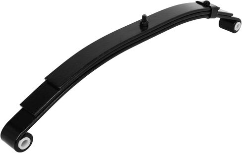 OCPTY Pair of Trailer Leaf Spring 3 Leaf 25-1/8" Double Eye Leaf Springs for 1750-3500 LB Trailer Axle 1.9" / 48mm, 4.33" / 110mm Free Open of Leaf Spring, Replace for SW3B in Kuwait