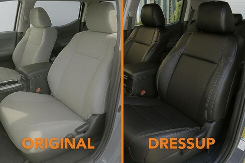 Clazzio 2015-2019 Toyota Corolla L/LE (Eco, Plus) Rear top 40/60 with armrest PVC Seat Cover in Saudi Arabia