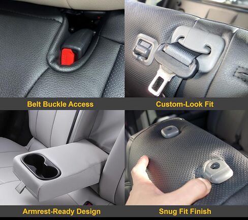 Clazzio 2015-2019 Toyota Corolla L/LE (Eco, Plus) Rear top 40/60 with armrest PVC Seat Cover in Saudi Arabia