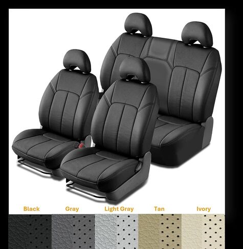 Clazzio 2015-2019 Toyota Corolla L/LE (Eco, Plus) Rear top 40/60 with armrest PVC Seat Cover in Saudi Arabia