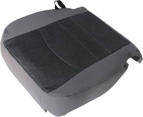 FZJDSD Gray Driver & Passenger Side Bottom Replacement Cloth Seat Covers Compatible with Dodge Ram 1500 2500 3500 2013 2014 2015 2016 2017 2018 in Kuwait