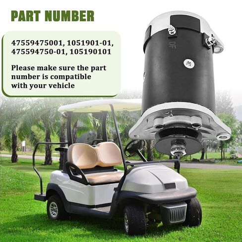 Golf Cart Starter Generator 47559475001 12V 4T Compatible with Kohler ECH440 and Subaru EX40 Replace# 1051901-01 475594750-01 105190101 in Saudi Arabia