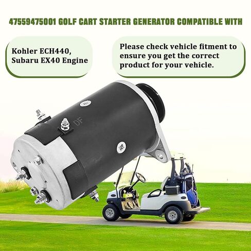 Golf Cart Starter Generator 47559475001 12V 4T Compatible with Kohler ECH440 and Subaru EX40 Replace# 1051901-01 475594750-01 105190101 in Saudi Arabia