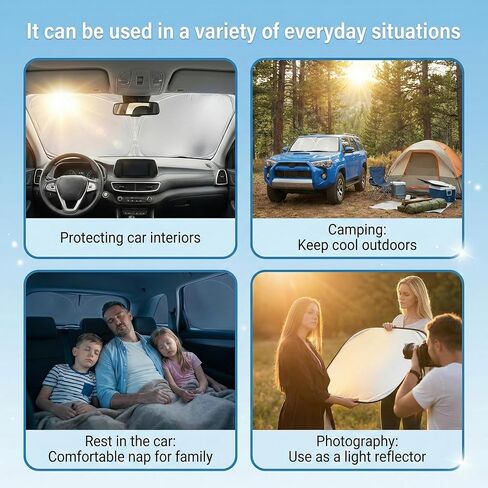 for Honda Passport Sun Shade Windshield Cover - Custom Fit Passport Accessories 2019-2024 2025 Sunshade Foldable UV Protection & Heat Shield Sun Visor Accessories in Saudi Arabia