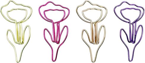 Lemon and Chick Paper Clips, 100 Pcs Cute Animal Fruit Shaped Metal Clips with Yellow Finish, Clear Box for Office School Home Organization in Saudi Arabia