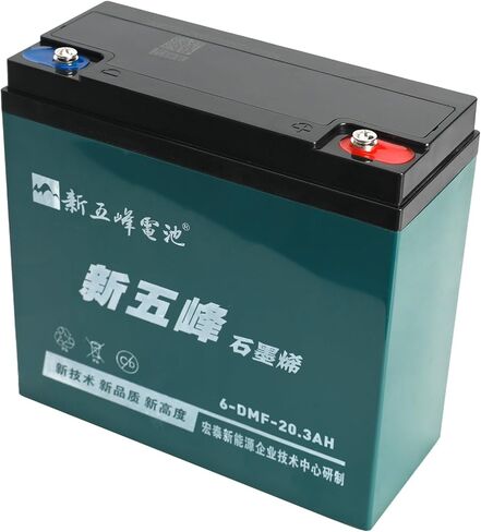 12V 20Ah 6-DMF-20.3 6-DZM-20 6-DZF-20 Battery For Electric Scooter ATV Quad Buggy Go Kart in Kuwait