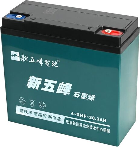 12V 20Ah 6-DMF-20.3 6-DZM-20 6-DZF-20 Battery For Electric Scooter ATV Quad Buggy Go Kart in Kuwait