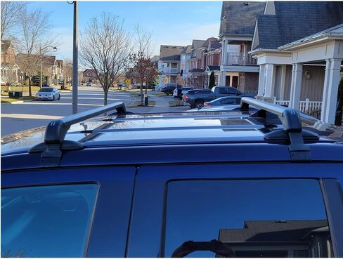 Lockable Roof Racks Cross Bars Fits for Toyota Tundra 2022-2026 Without Roof Side Rails, Anti-Rust/Theft Aluminum Roof Rails Crossbars Cargo Luggage Rack Carrier Rooftop Cargo Bike,Black in Saudi Arabia