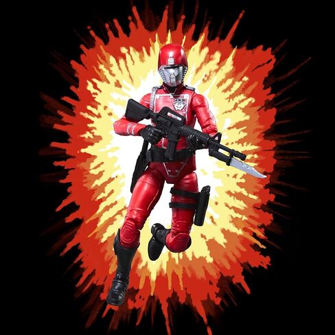 جي. سلسلة Joe Classified Series Retro Cardback Crimson Guard، شخصية عمل قابلة للتجميع مقاس 6 بوصات مع 10 ملحقات in Kuwait