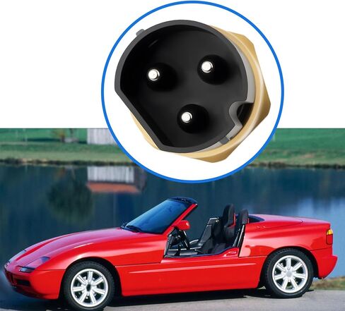 مفتاح درجة الحرارة بمروحة مشعاع M14 x1.5 3-Pin متوافق مع BMW Z3 E30 3 5 7 8 Series 61311378073 in Kuwait