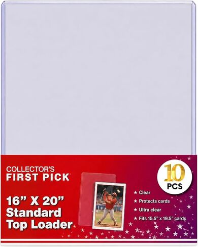 محمل علوي مقاس 16 × 20 من كوليكتورز فيرست بيك - 10 قطع - حزمة واحدة - للمطبوعات الفنية والصور الفوتوغرافية والمستندات والتذكارات والمزيد! in Kuwait