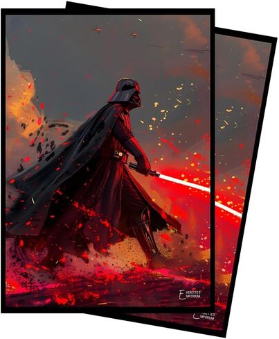 Dark Lord MTG Card Sleeves (Smooth) - 104 Count Standard Size TCG Sleeves - Compatible with Magic The Gathering - Double Sleeving - Original Art Design in Saudi Arabia