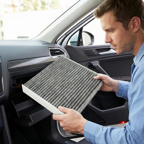 Mandark Car Cabin Air Filter, OEM# 80292-SDA-A01 High-Efficiency Filtration Vehicle Air Filter with Activated Carbon, Automotive Replacement, Compatible with Odyssey Crosstour Accord in Kuwait