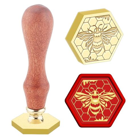 Dinosaur Vintage Wax Seal Stamp Triceratops Sealing Wax Stamp 25x18mm Removable Brass Stamp Head with Wood Handle for Envelopes Invitations Wedding Back to School Decor in Saudi Arabia